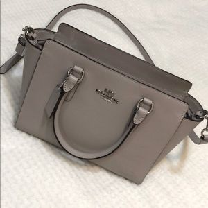 Coach pewter purse